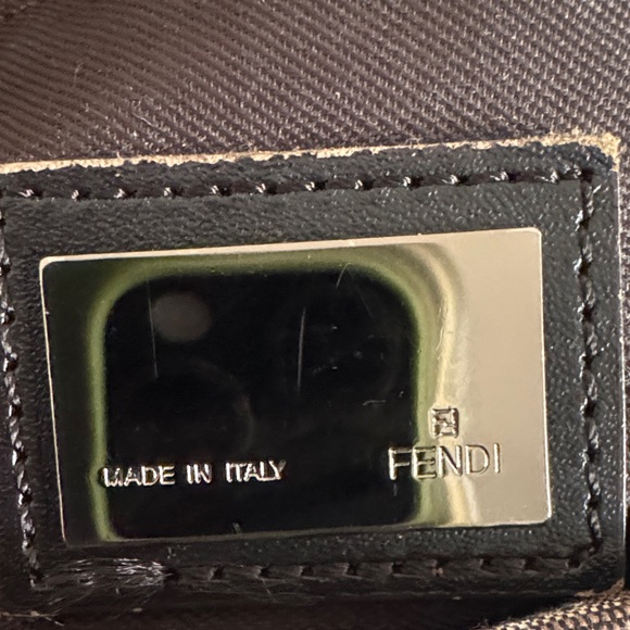 Fendi Zucca tote Brown and Cream Tote - Picture 8 of 9